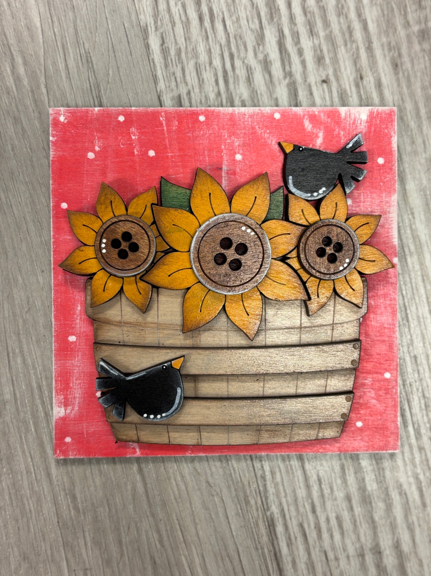 Fall - primitive square inserts