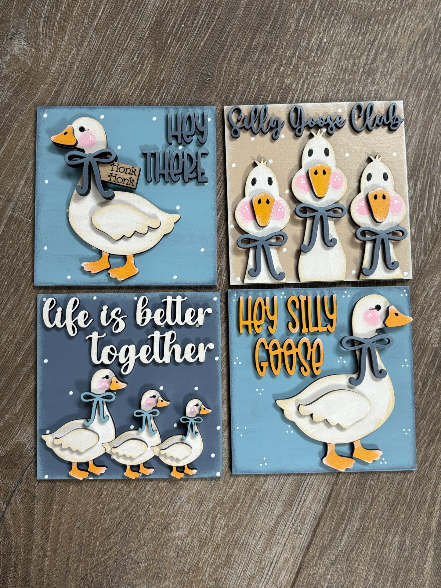 Goose square inserts