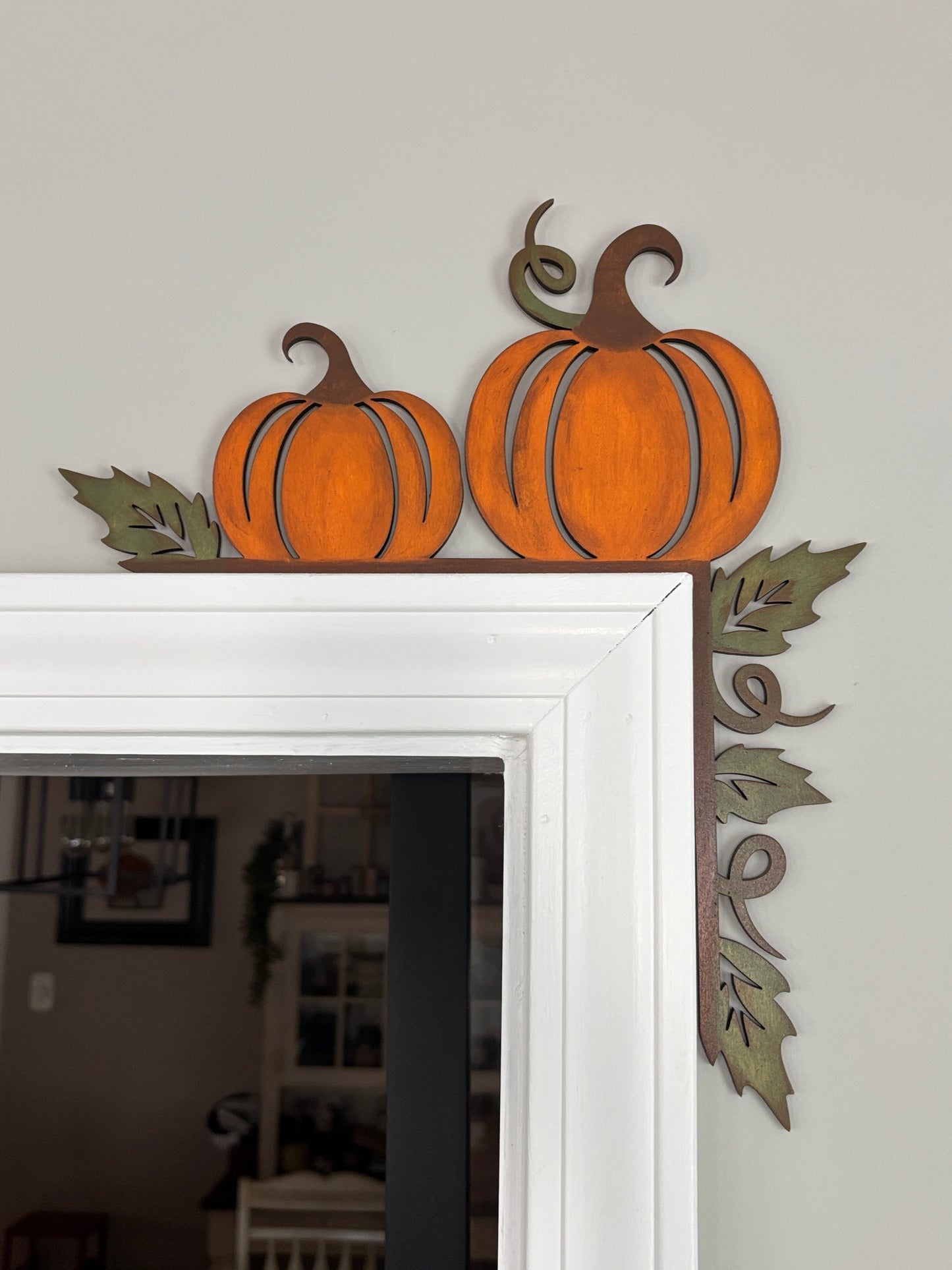 Fall door corner toppers