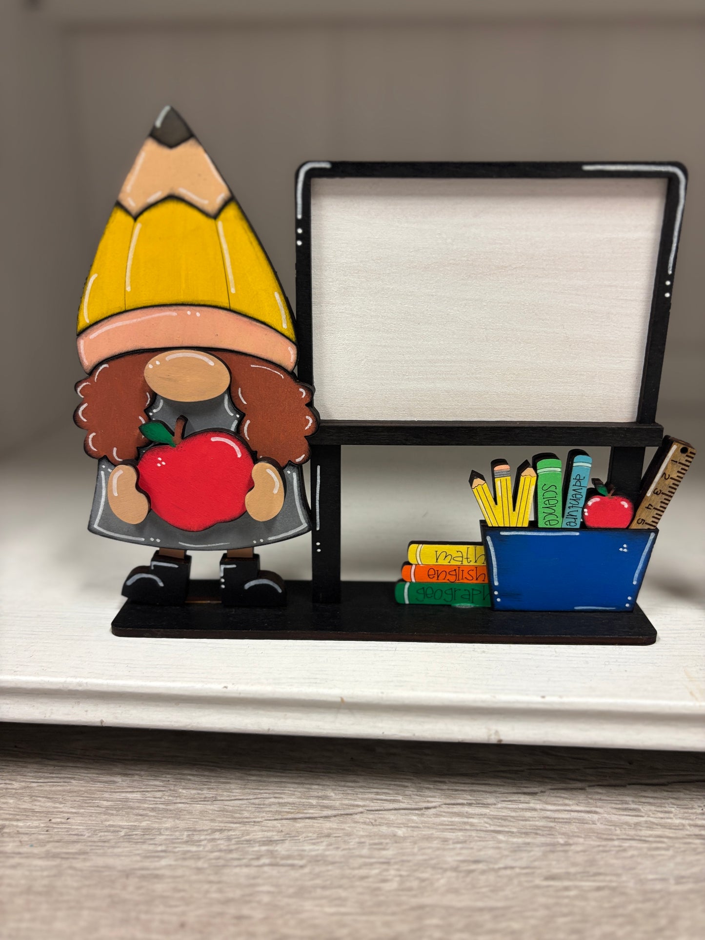 School Teacher gnome shelf sitters