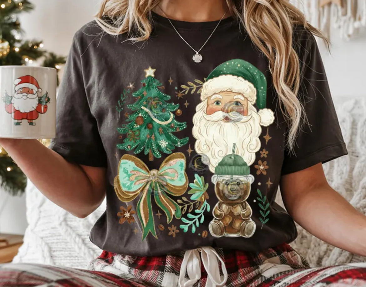 Starbucks bear comfort color tee