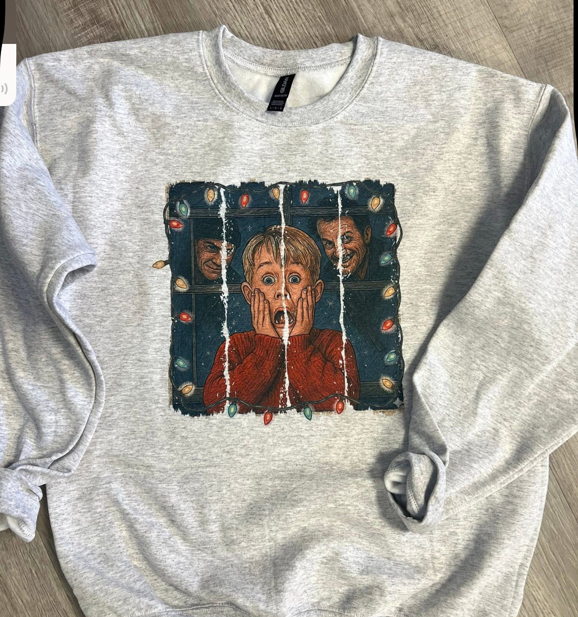 Home alone Kevin crew sweatshirt