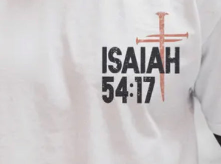 Isaiah 54:17 hooded sweatshirt