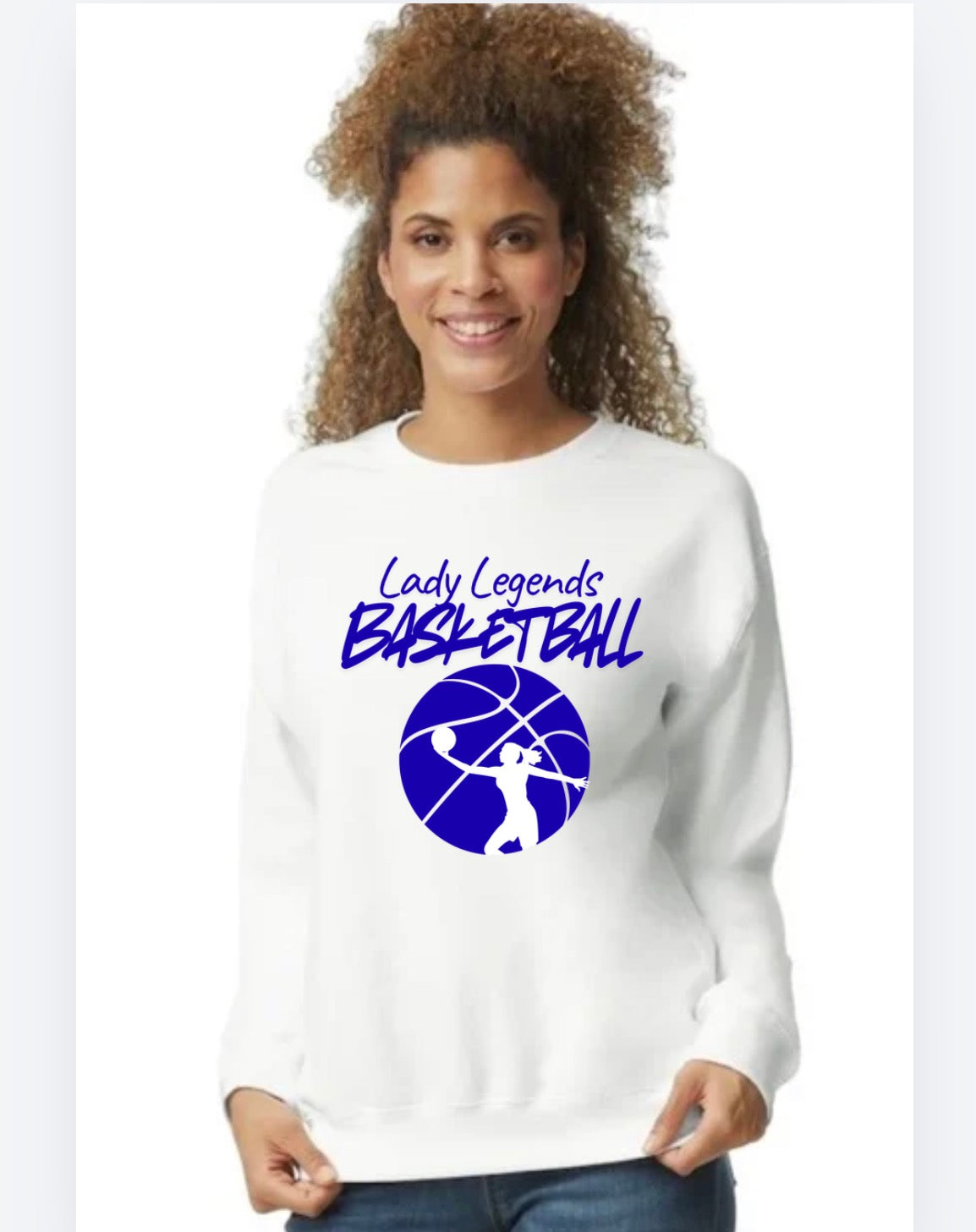 Lady legends crew sweatshirt