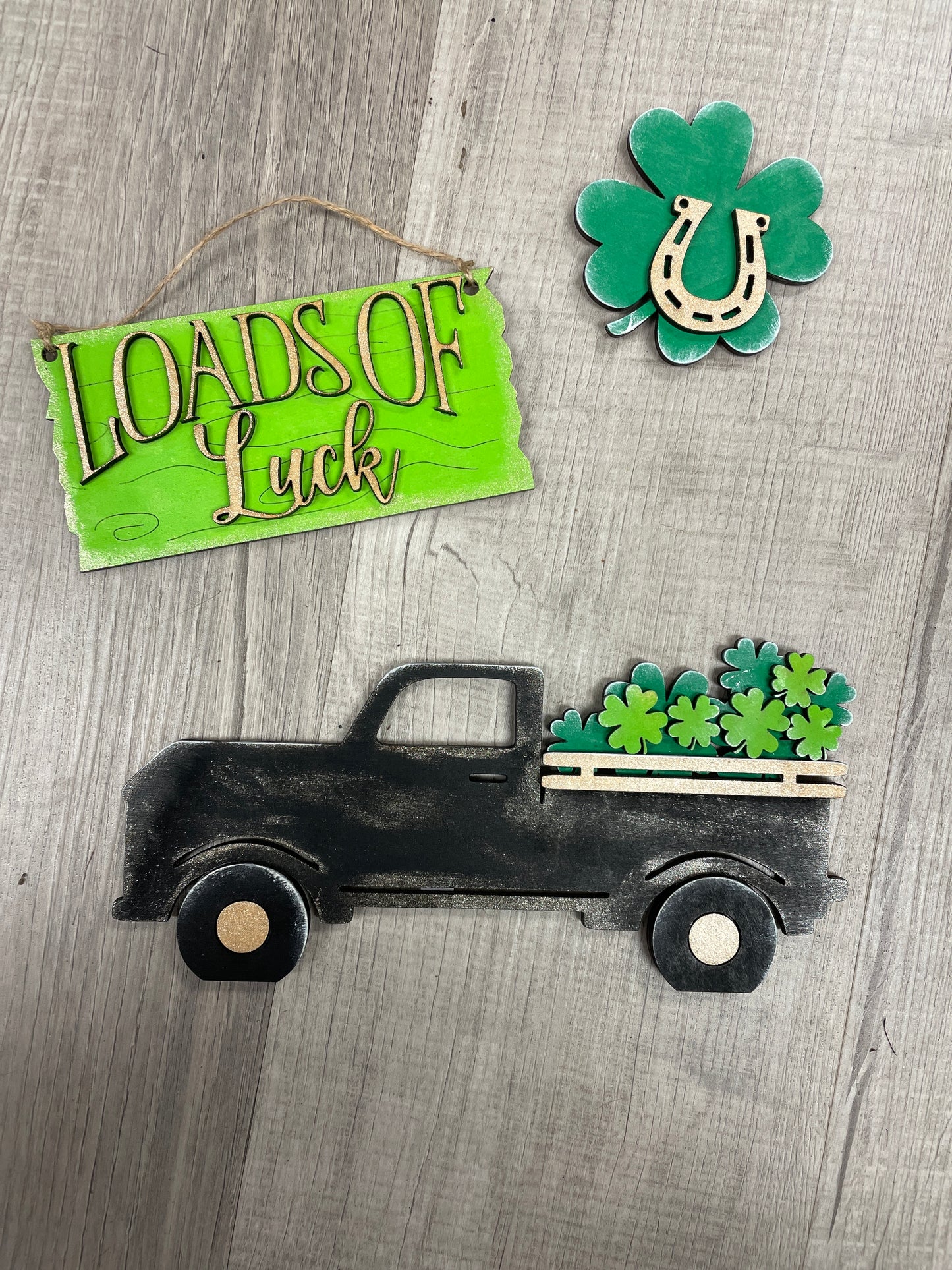 St. Patrick’s day truck fence set