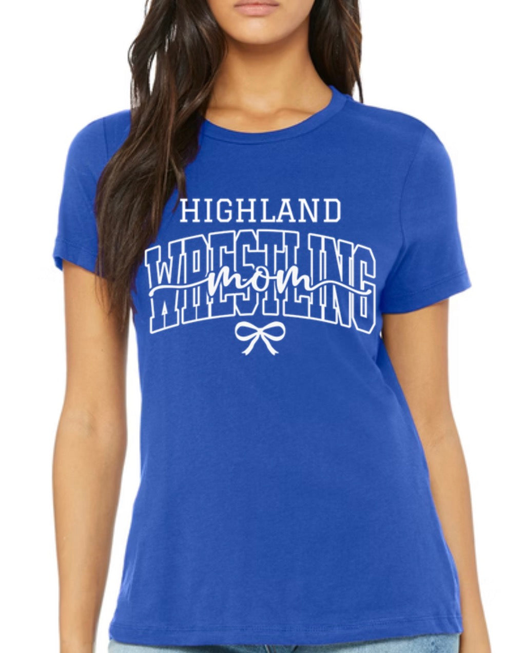 Wrestling Mom women’s tee
