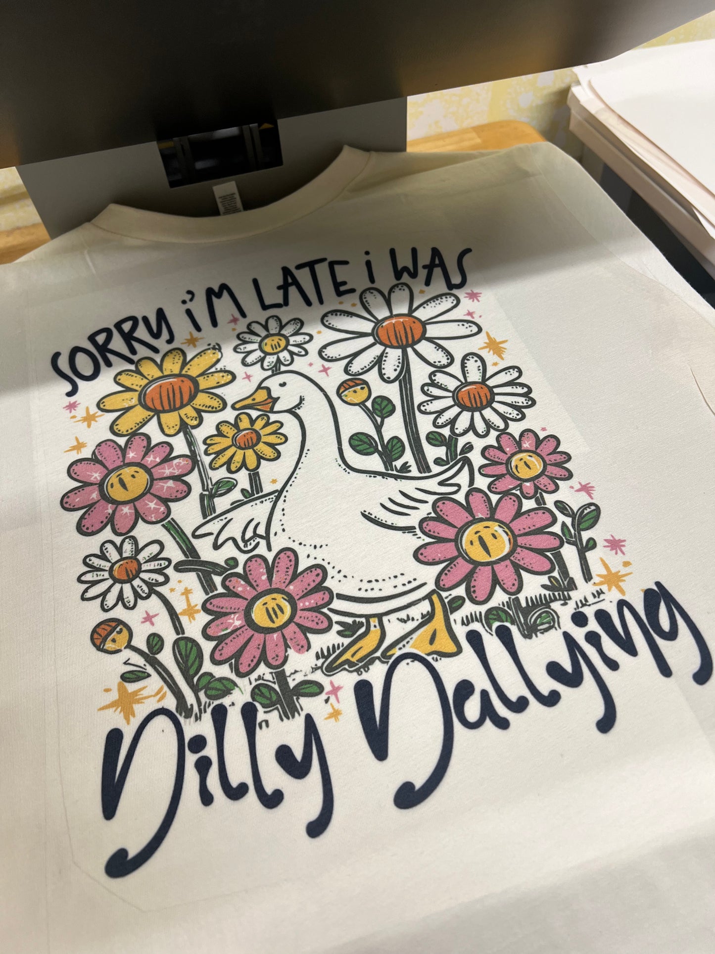 Goose dilly dallying