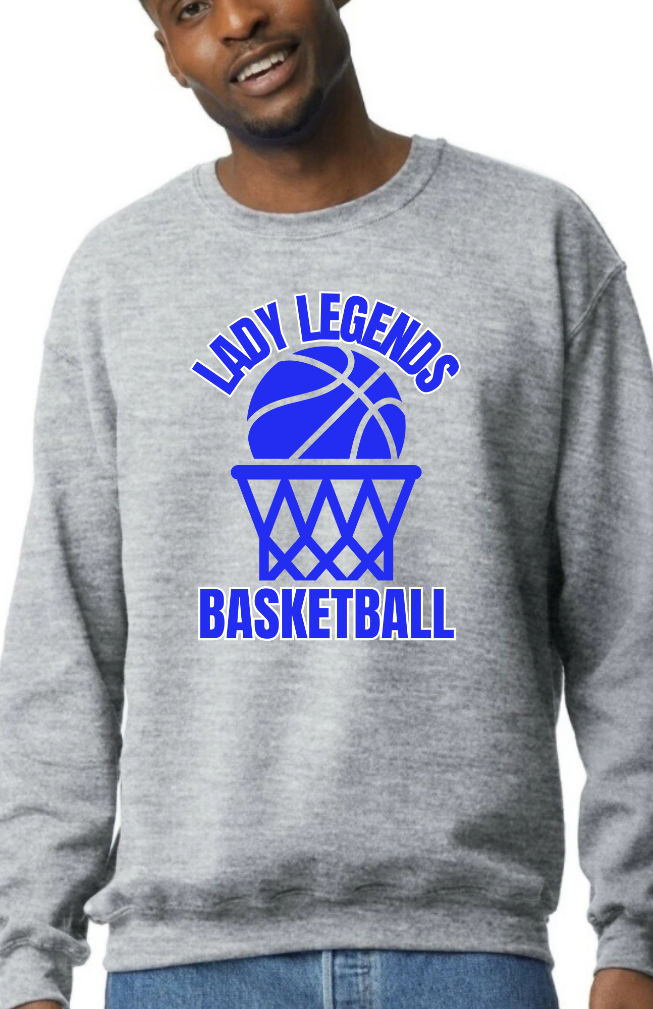 Lady legends crew sweatshirt