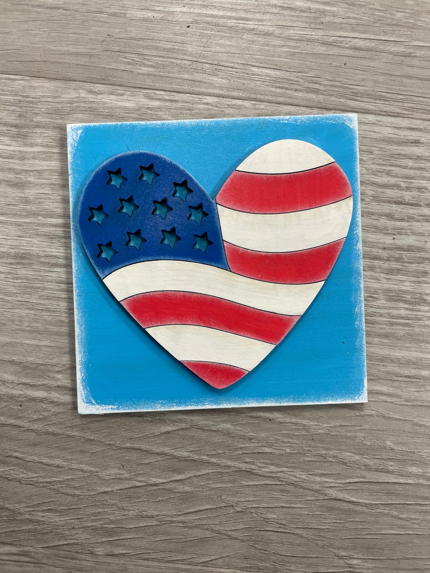 July 4th interchangeable square inserts