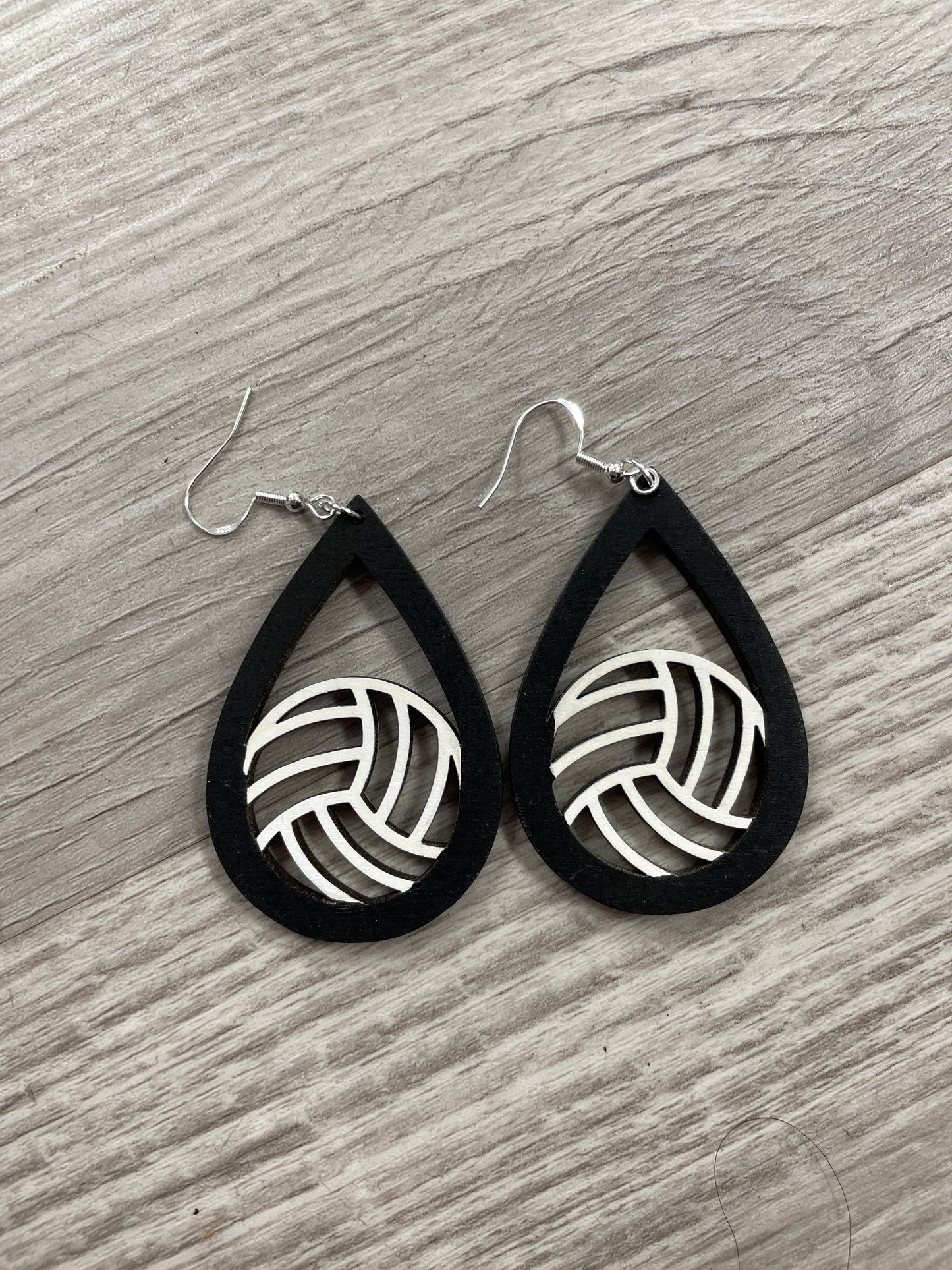 Volleyball earrings