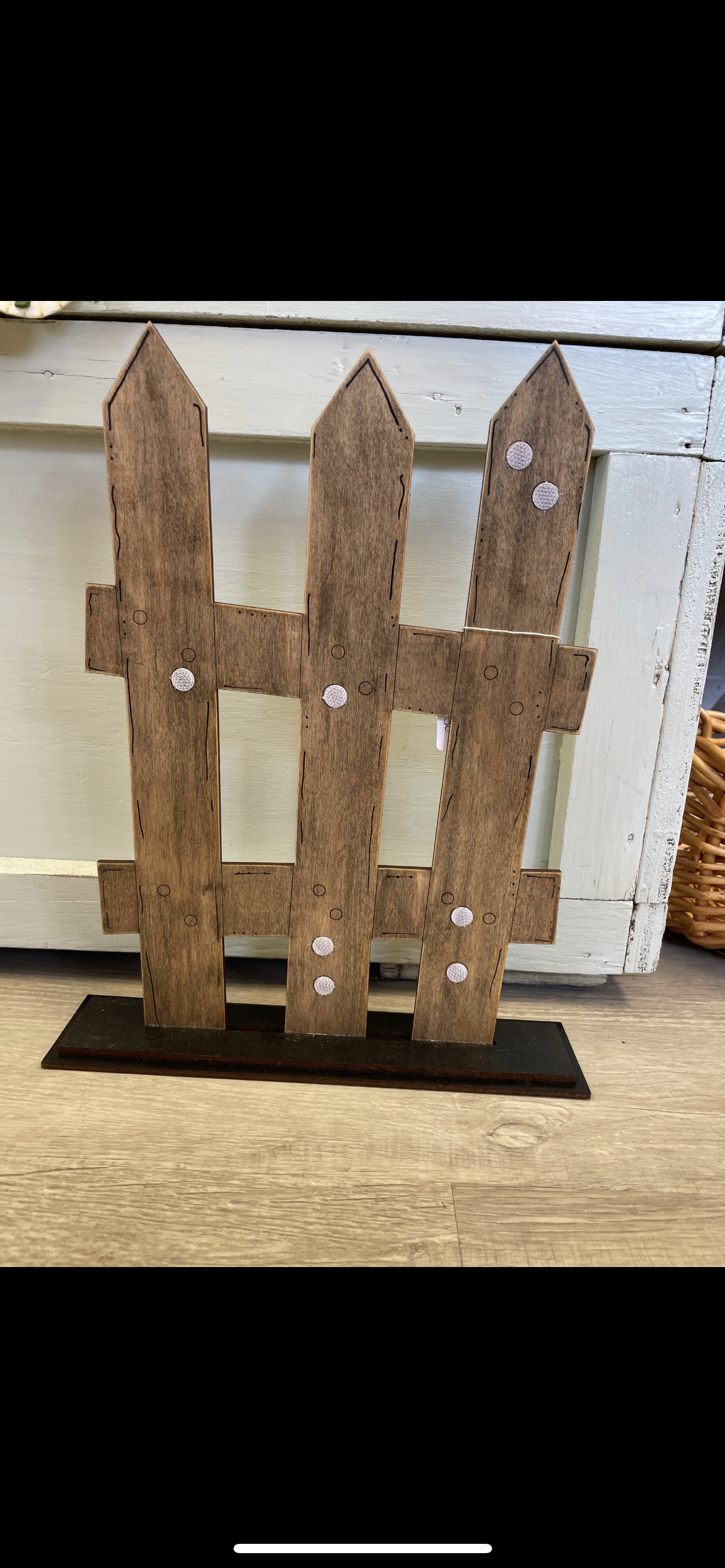 Gnome made in America patriotic interchangeable fence set