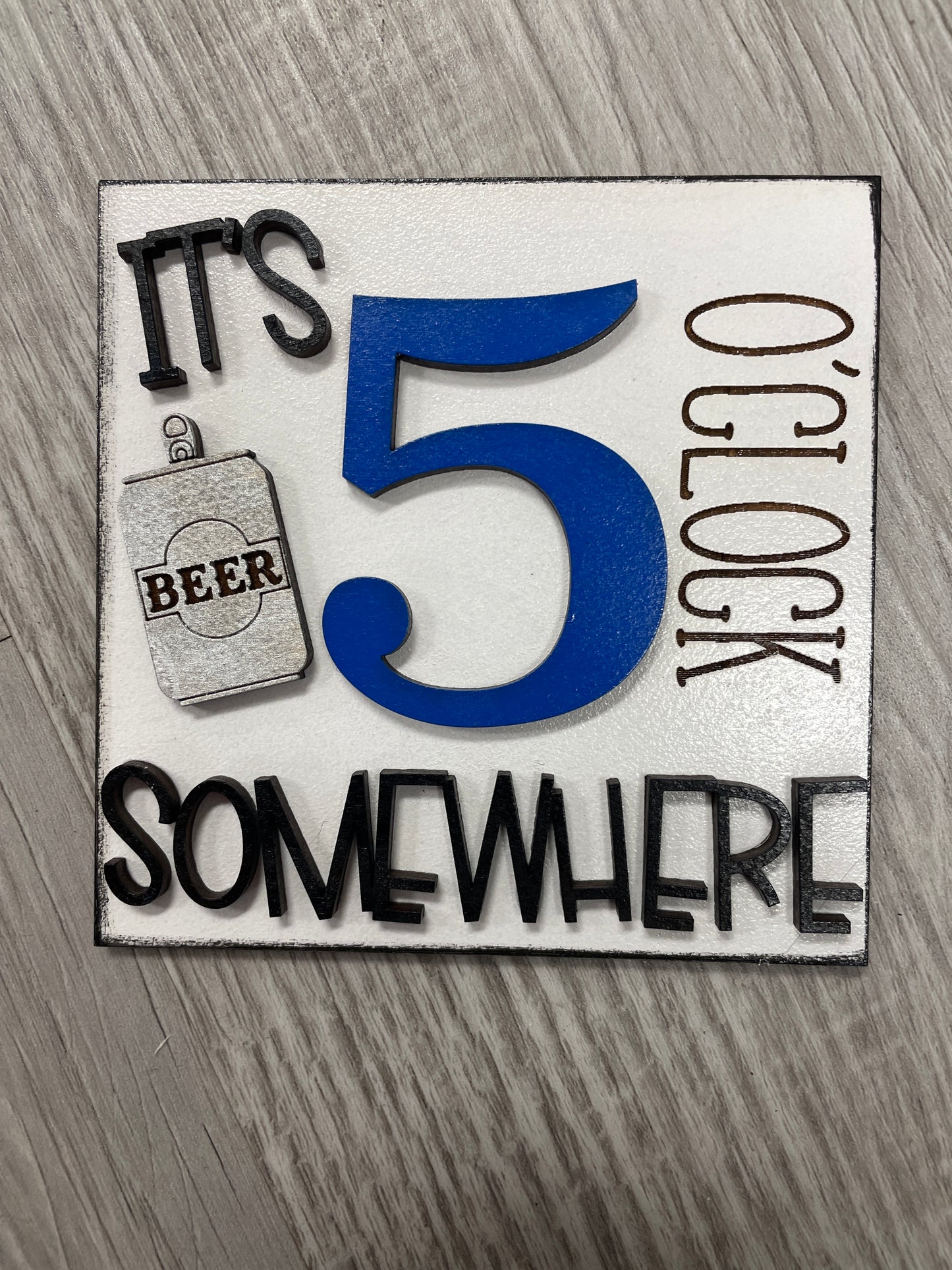 Beer interchangeable square inserts