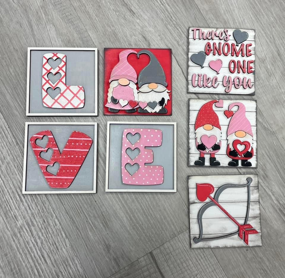 Valentine’s Day square inserts