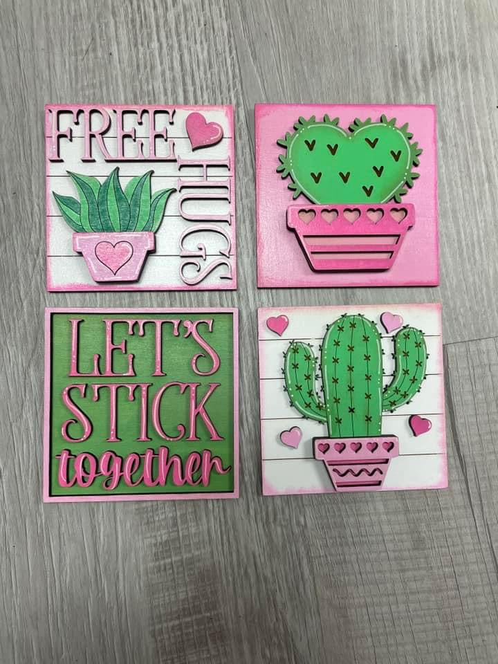 Valentine’s Day square inserts