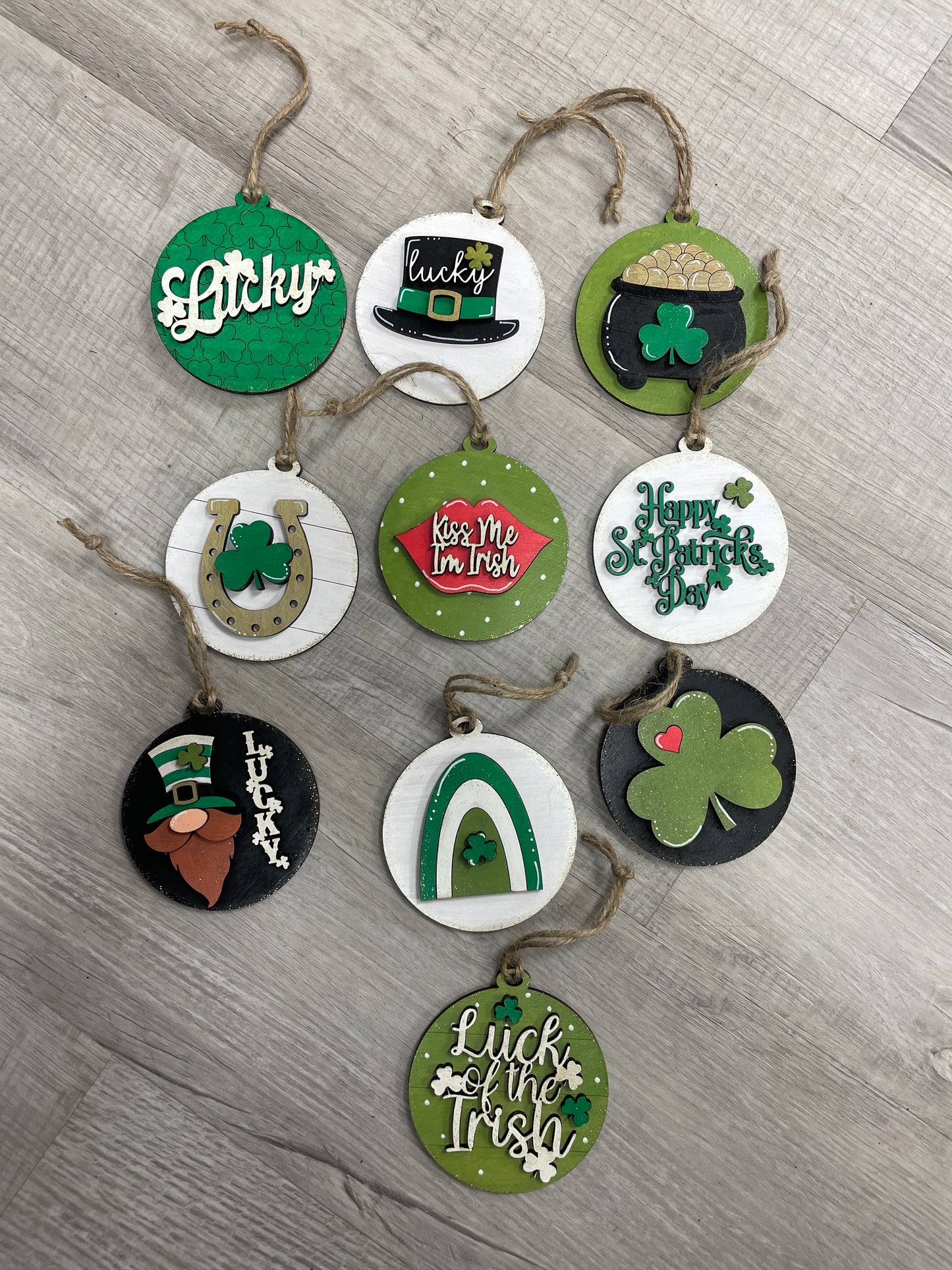 St. Patrick’s Day ornaments
