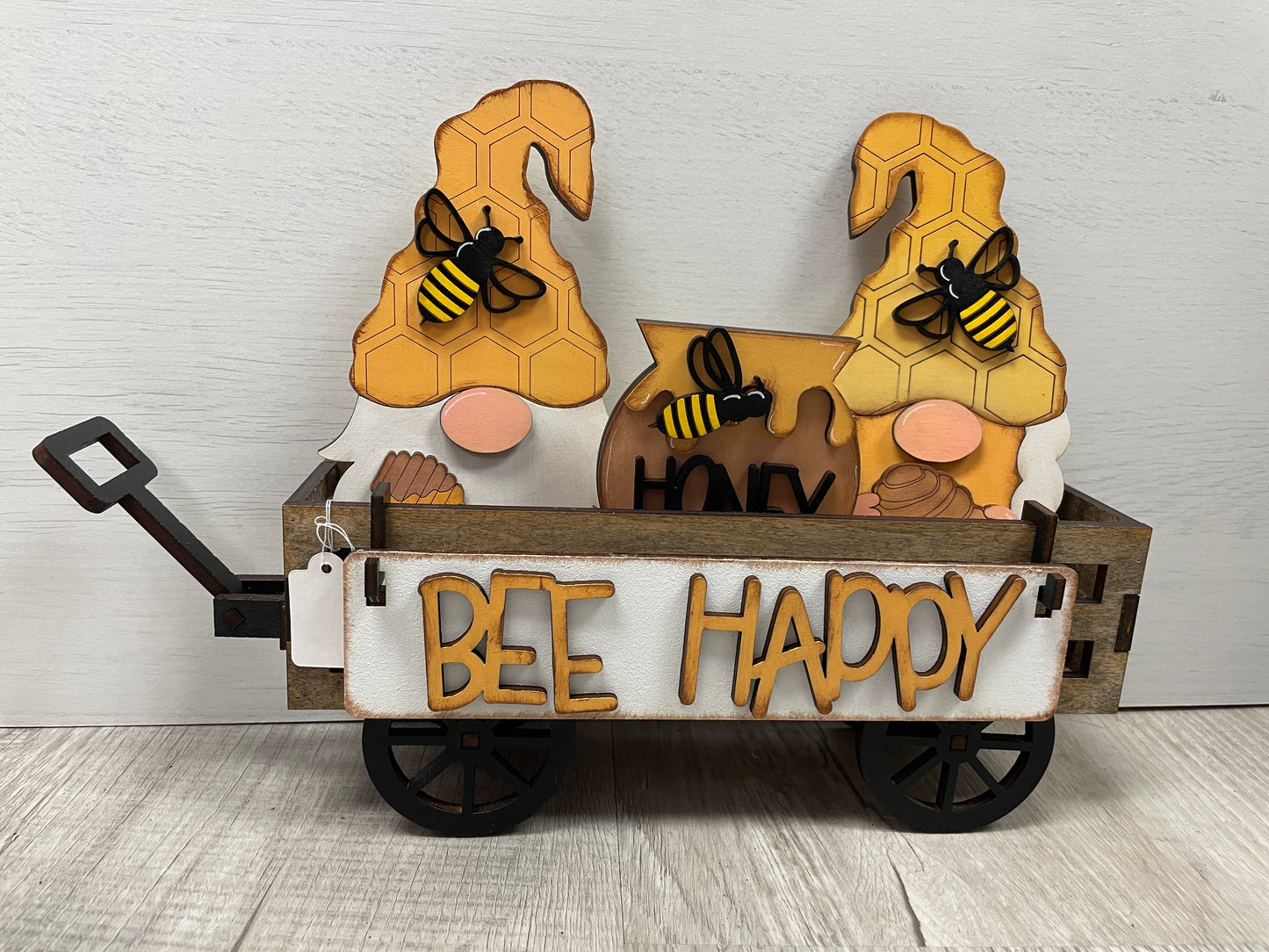 Bee happy wagon/shelf interchangeable set
