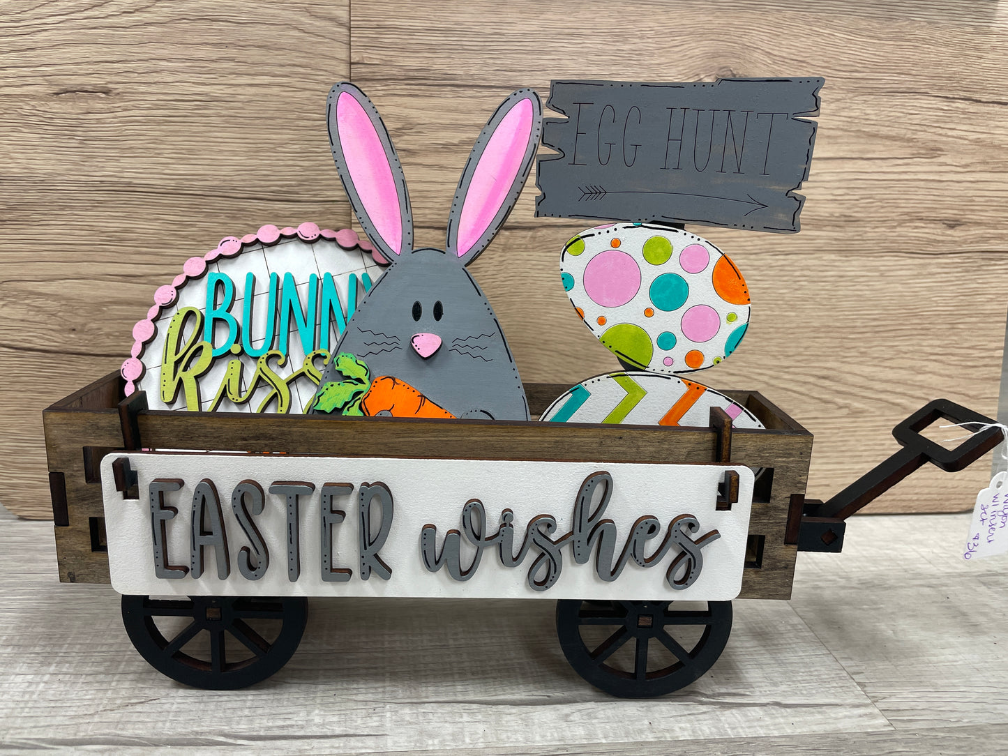 Easter Wishes insert set for wagon/shelf/crate
