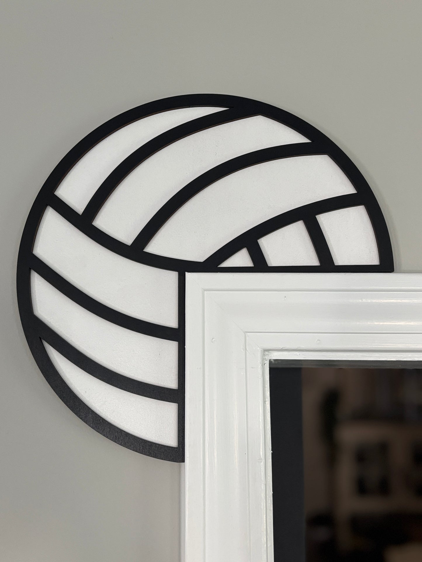 Sports door corner toppers
