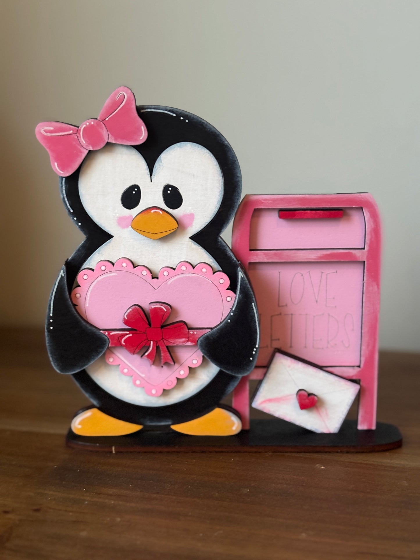 Mini standing penguins- Valentine’s