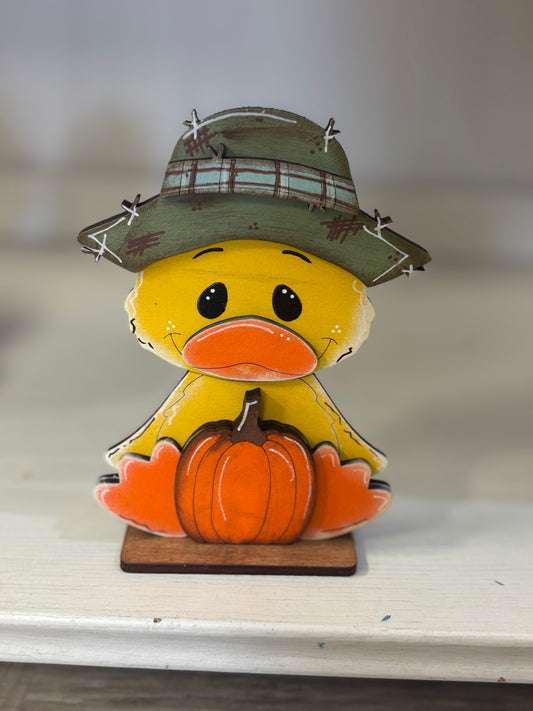 Mini standing highland ducks- fall
