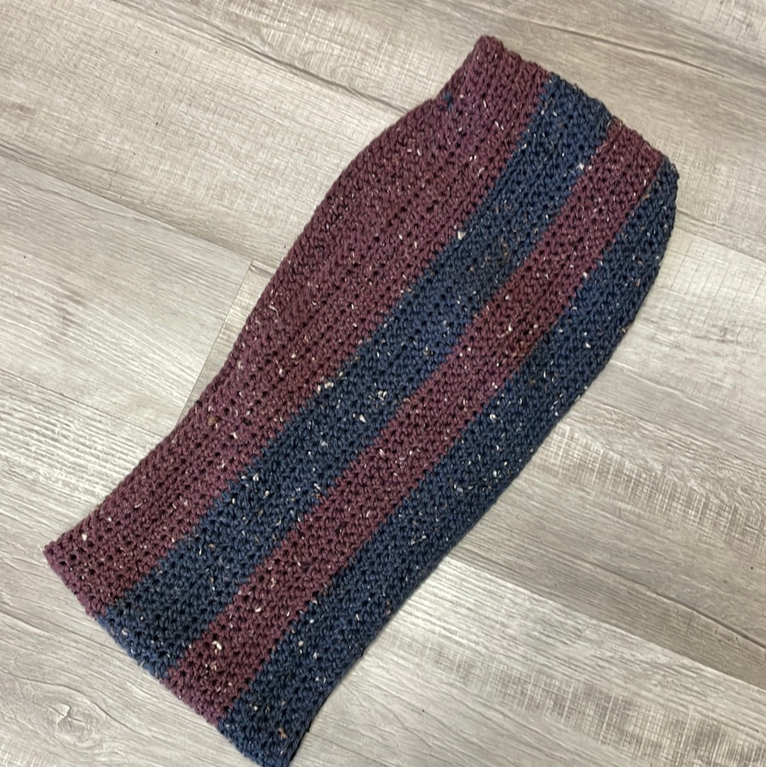 Crochet infinity scarf