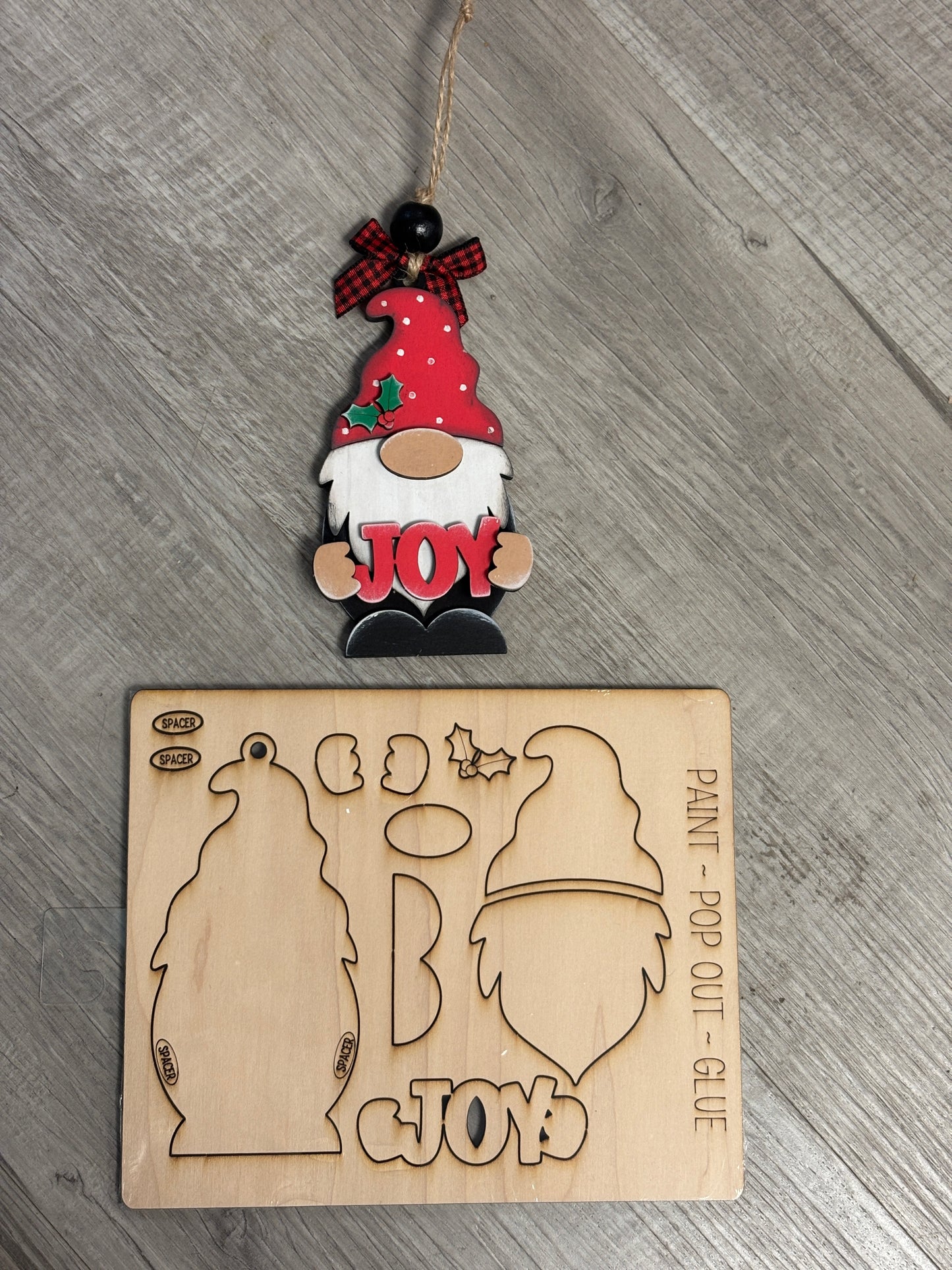 DIY ornament Kit- Christmas shapes