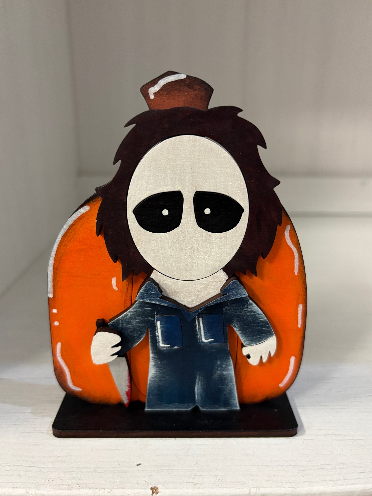 Mini Horror standing characters