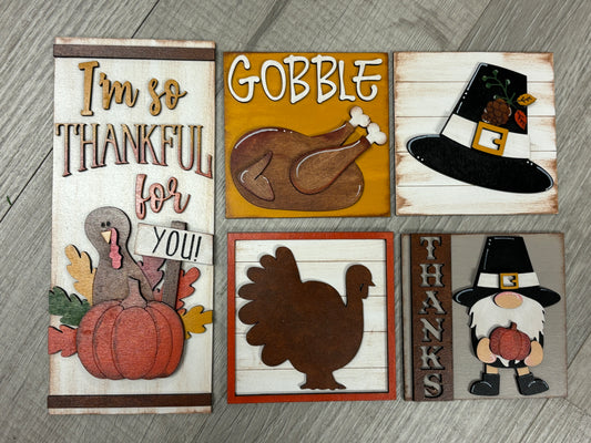 Thanksgiving square inserts