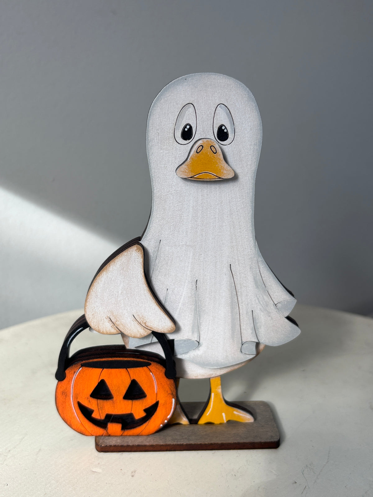 Mini standing Halloween geese