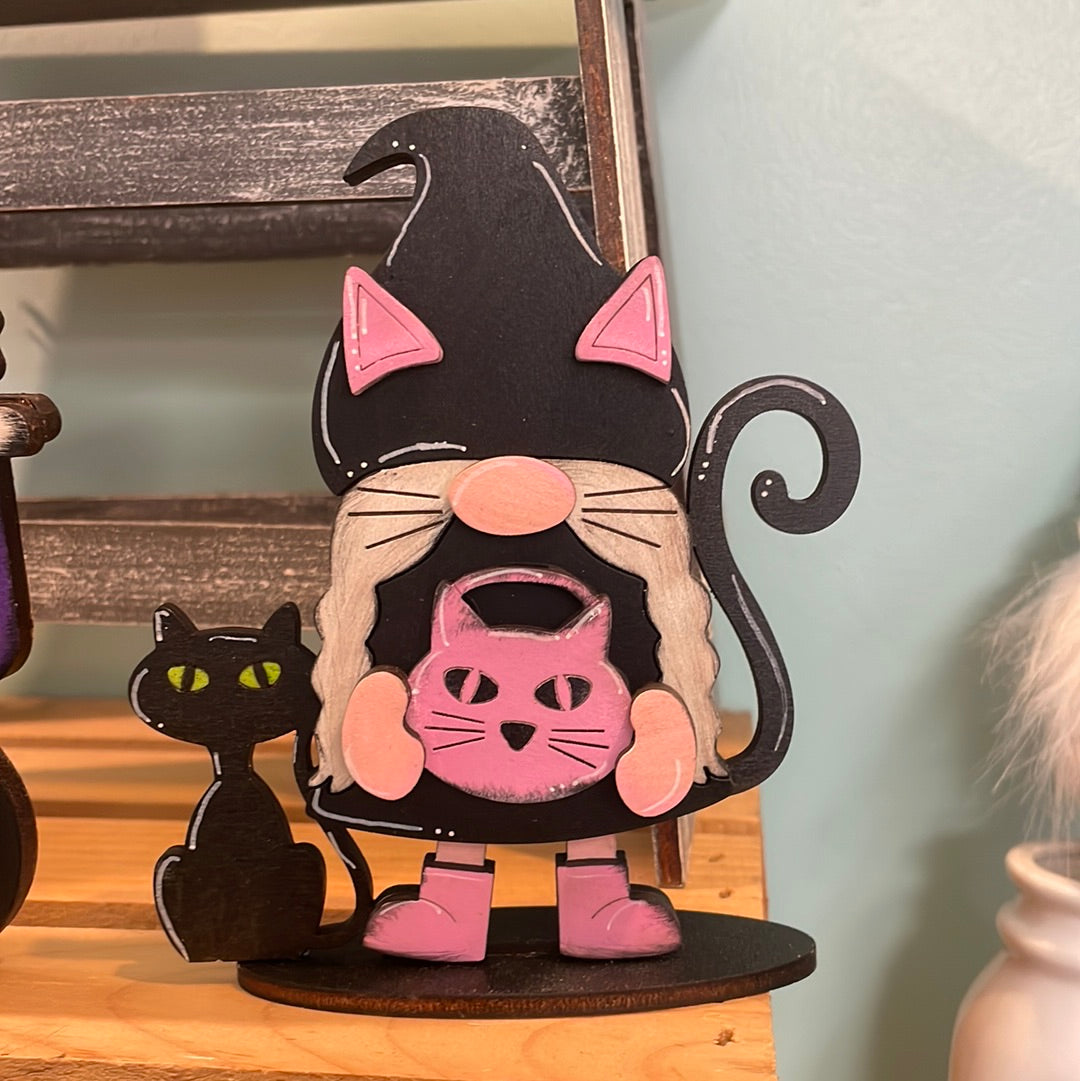 Mini standing Halloween gnomes