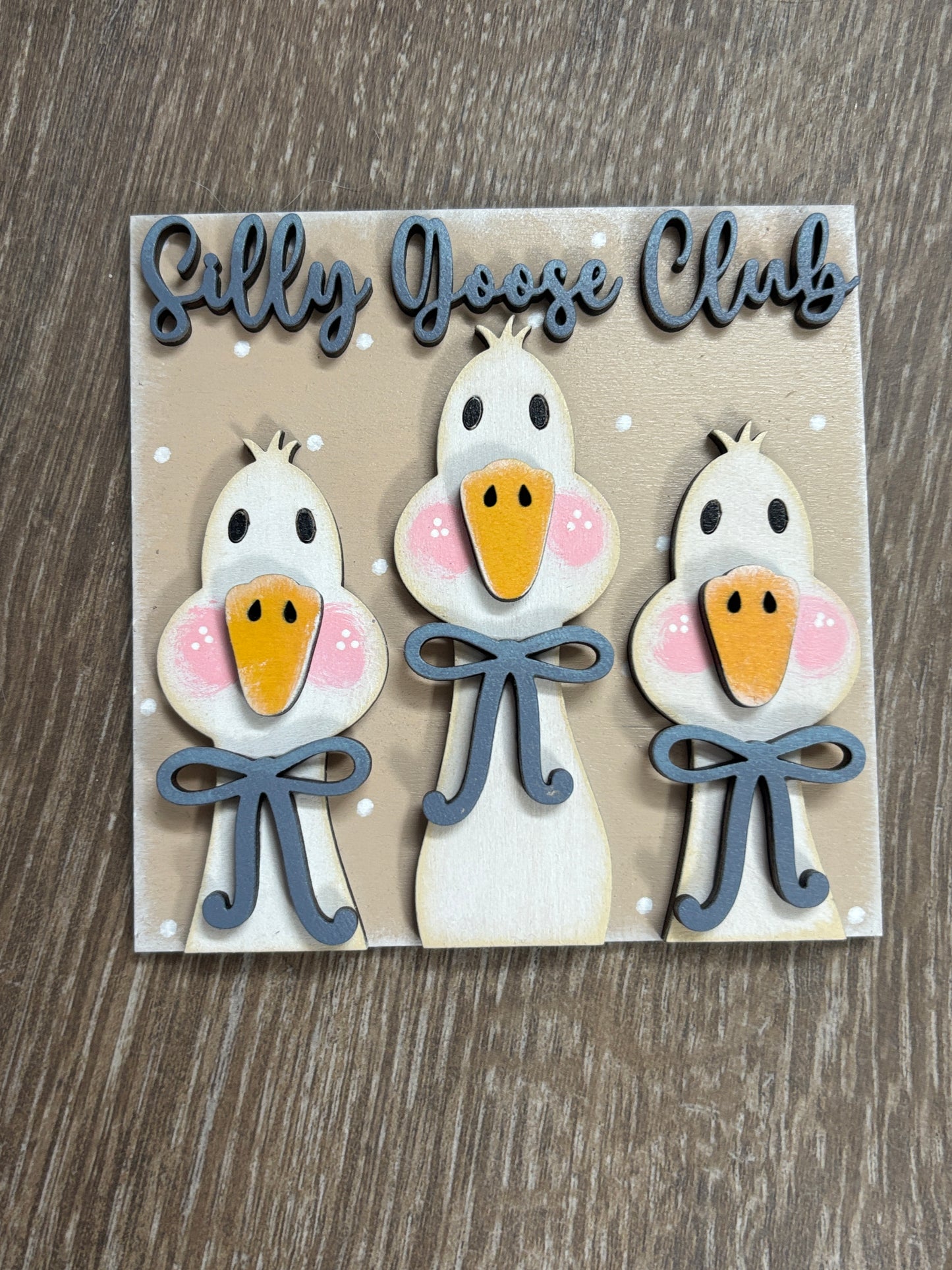 Goose square inserts