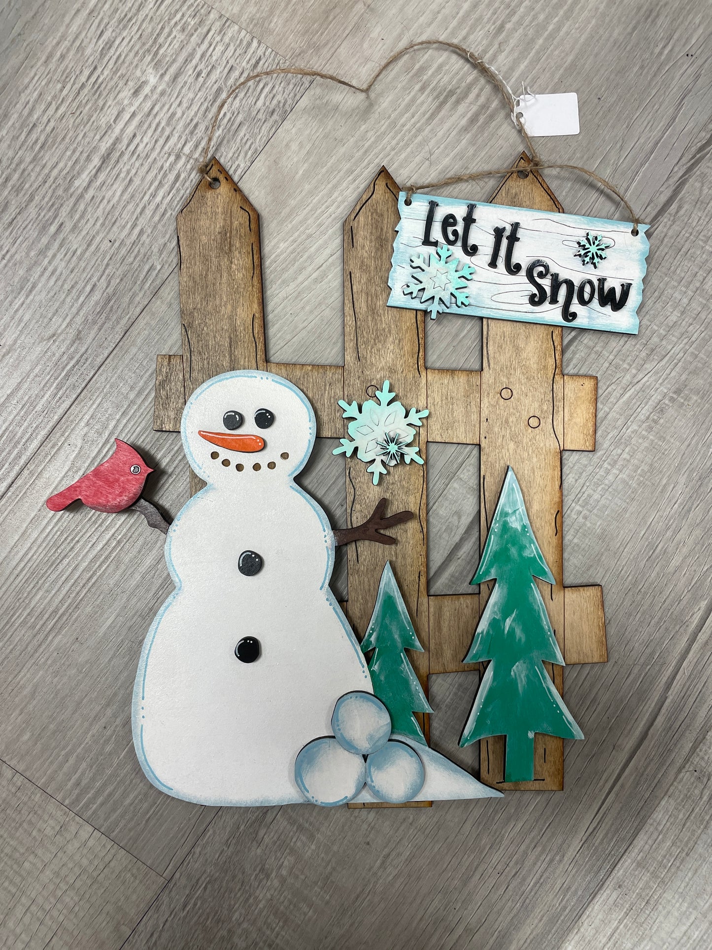 Snowman interchangeable fence set