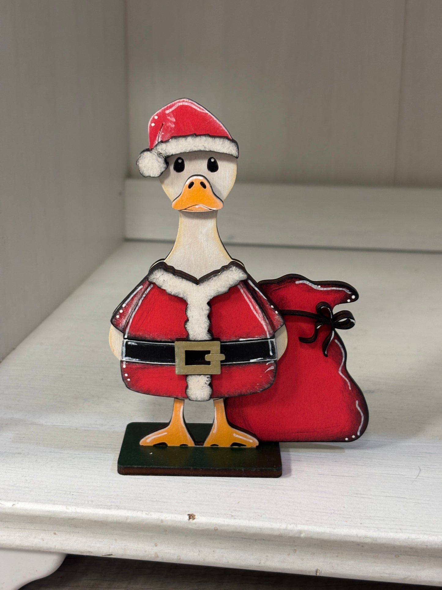 Standing Christmas geese