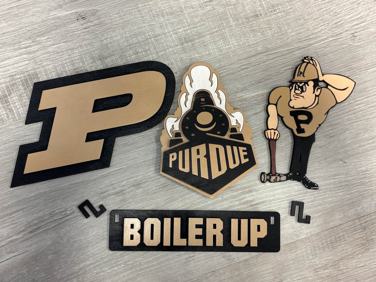 Purdue wagon/shelf set