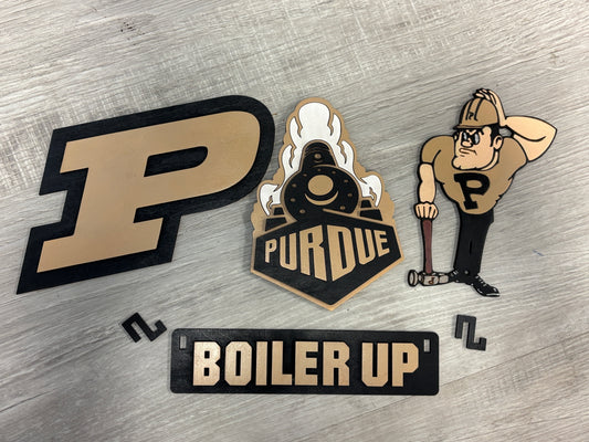 Purdue wagon/shelf set