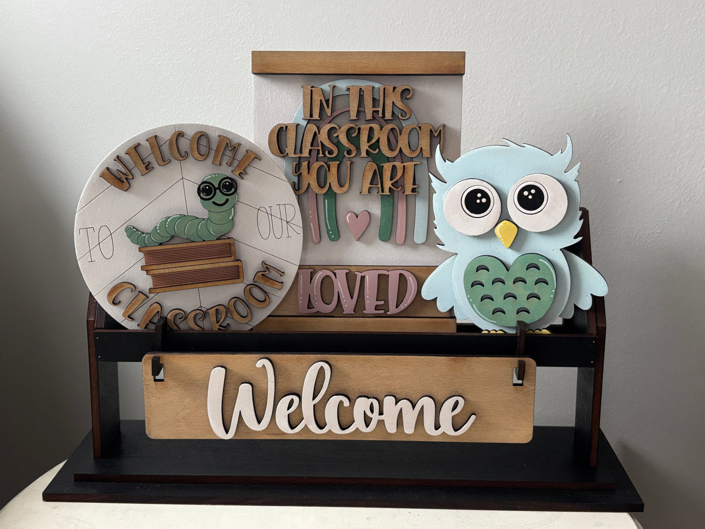 Welcome to our classroom interchangeable set for wagon/shelf