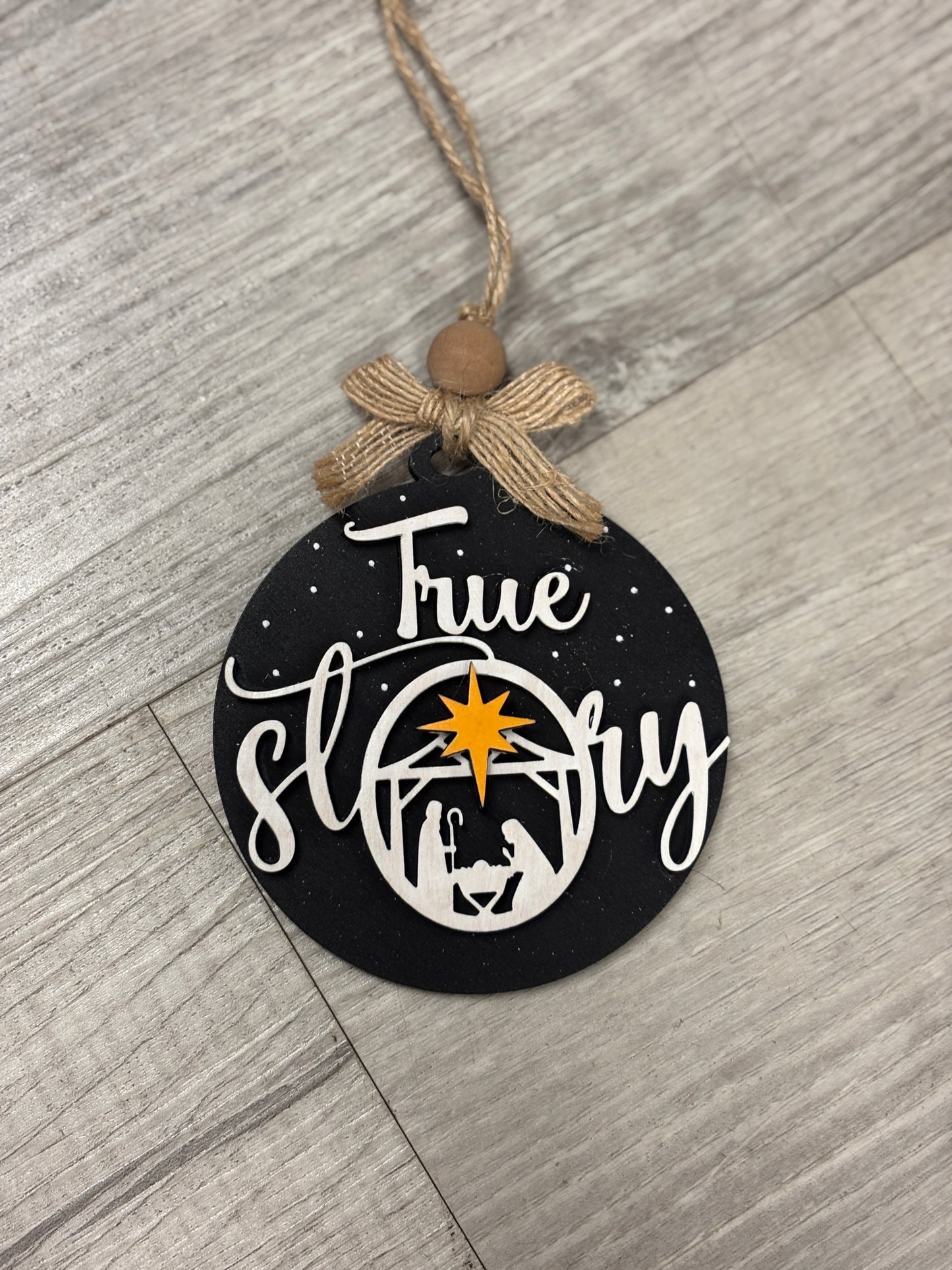 Christmas nativity ornaments