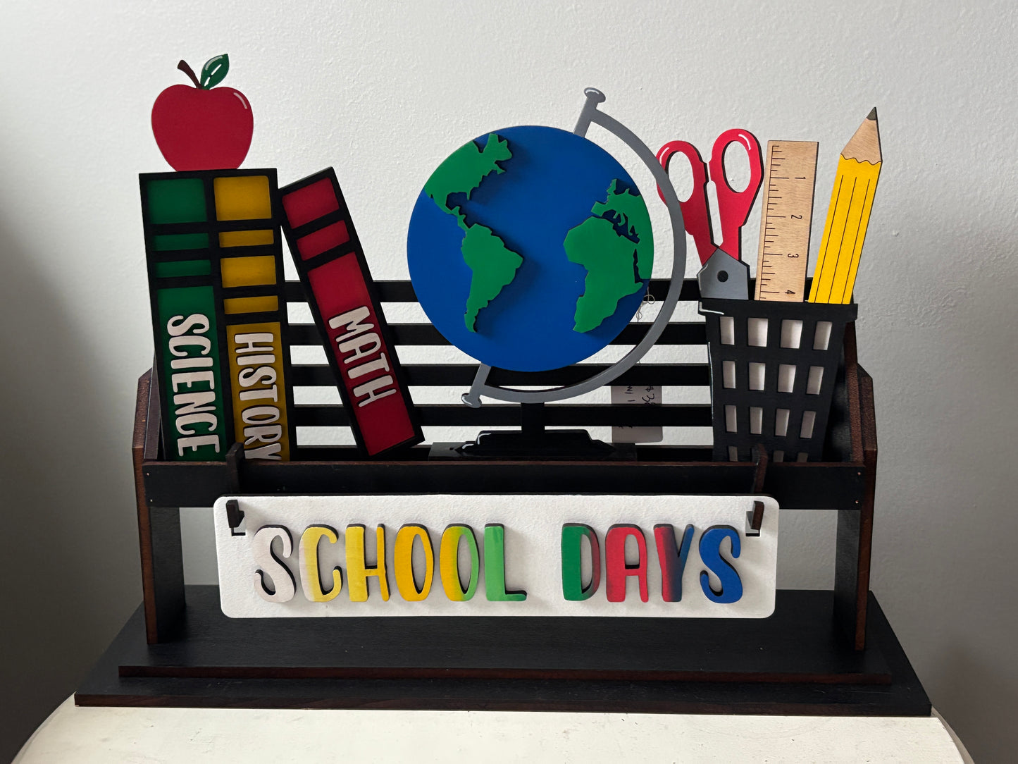School days interchangeable set for wagon/shelf