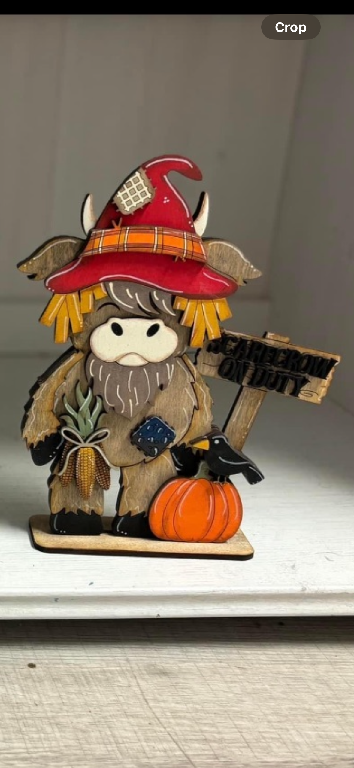 Mini standing highland cows- fall