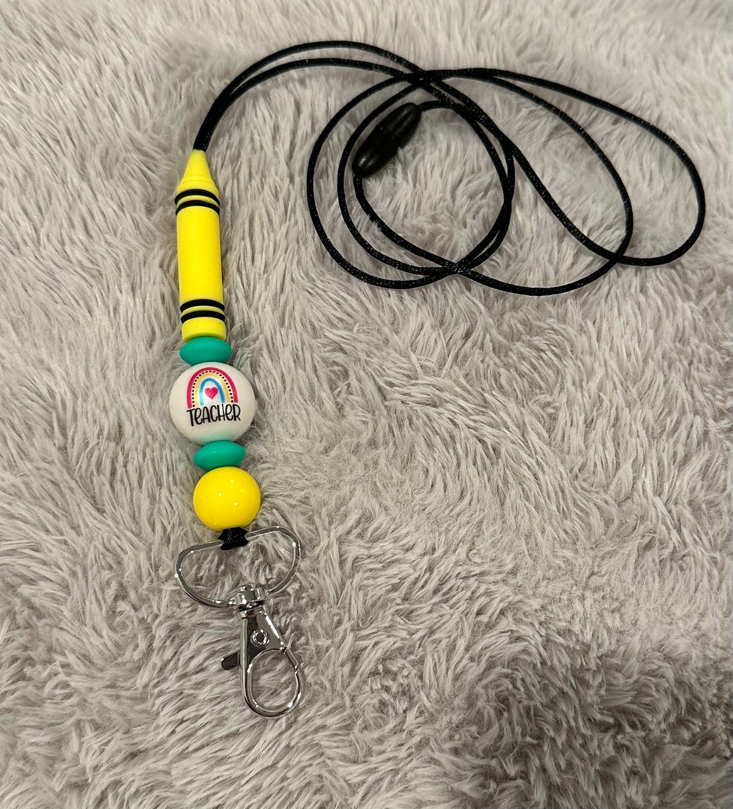 Crayon lanyards