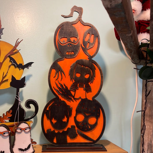Tall Horror pumpkin