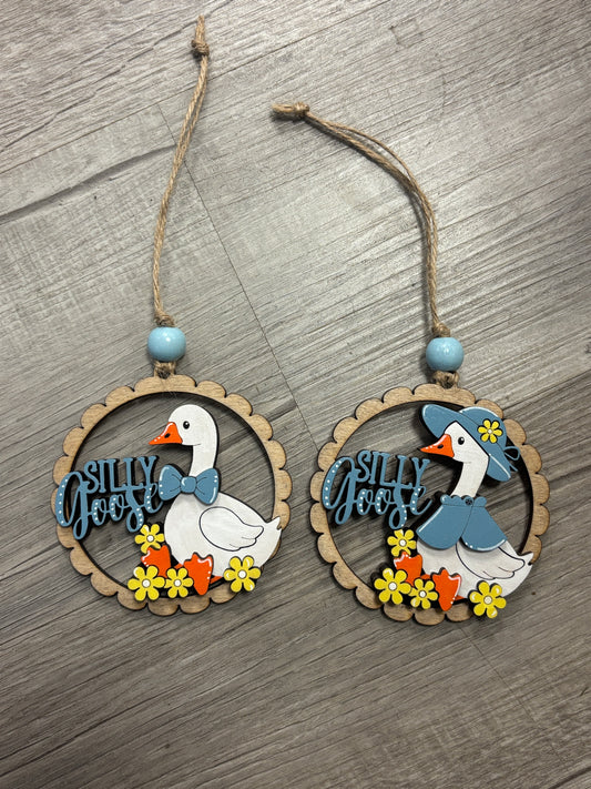 Goose ornaments