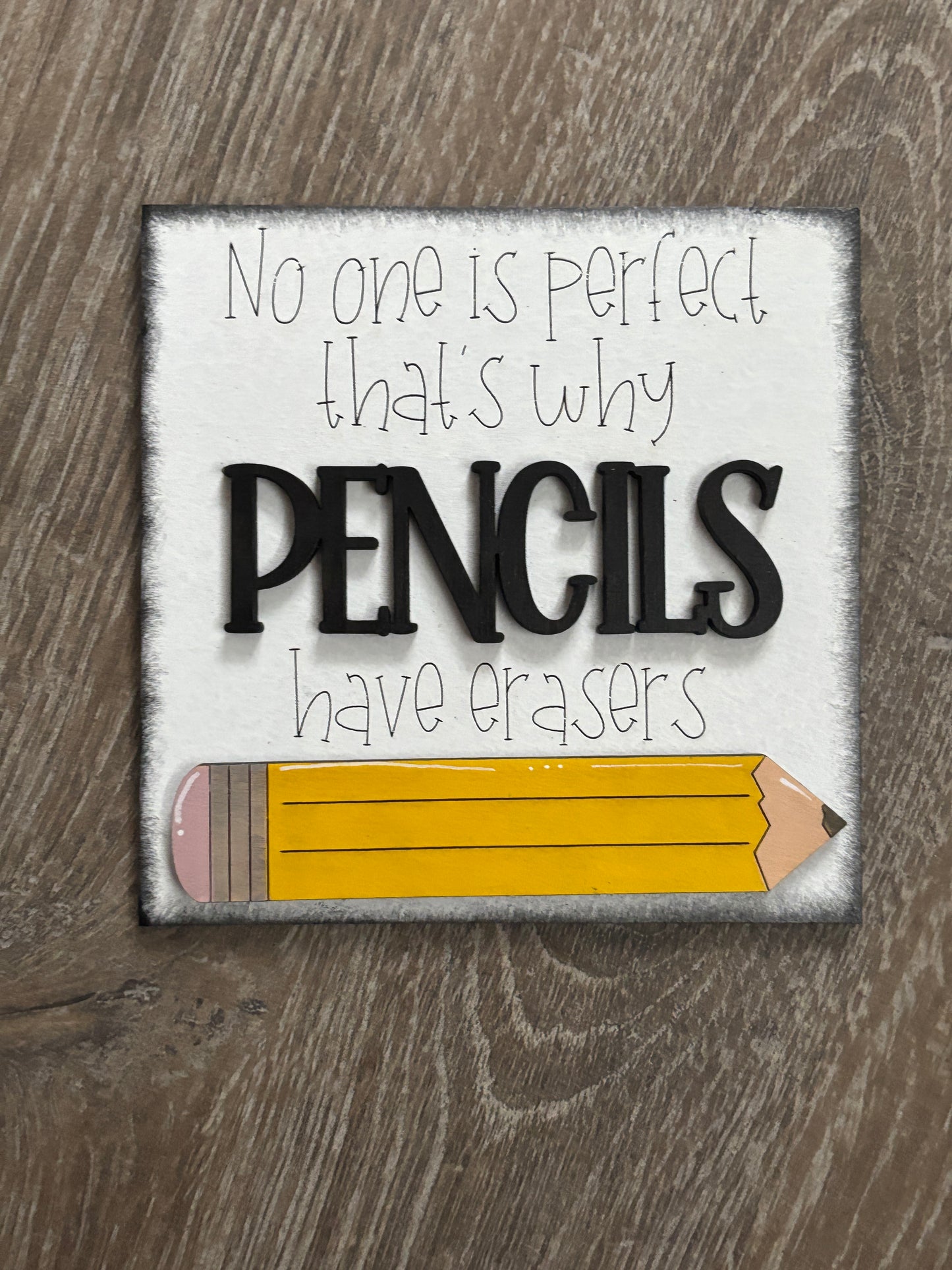 Teacher/school themed square inserts