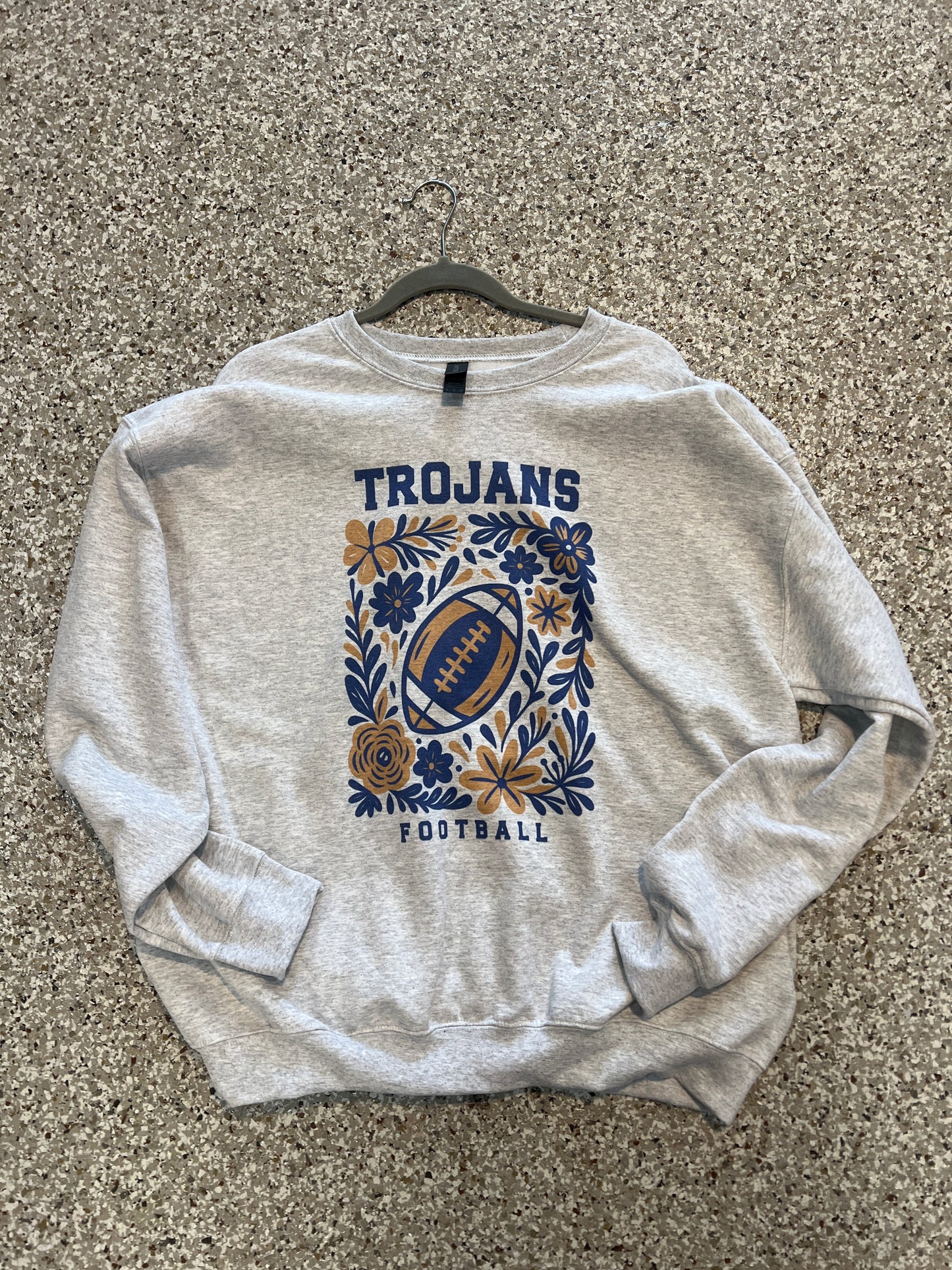 Trojan football floral crew