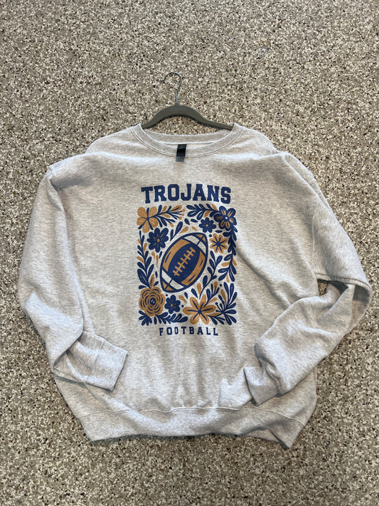 Trojan football floral crew