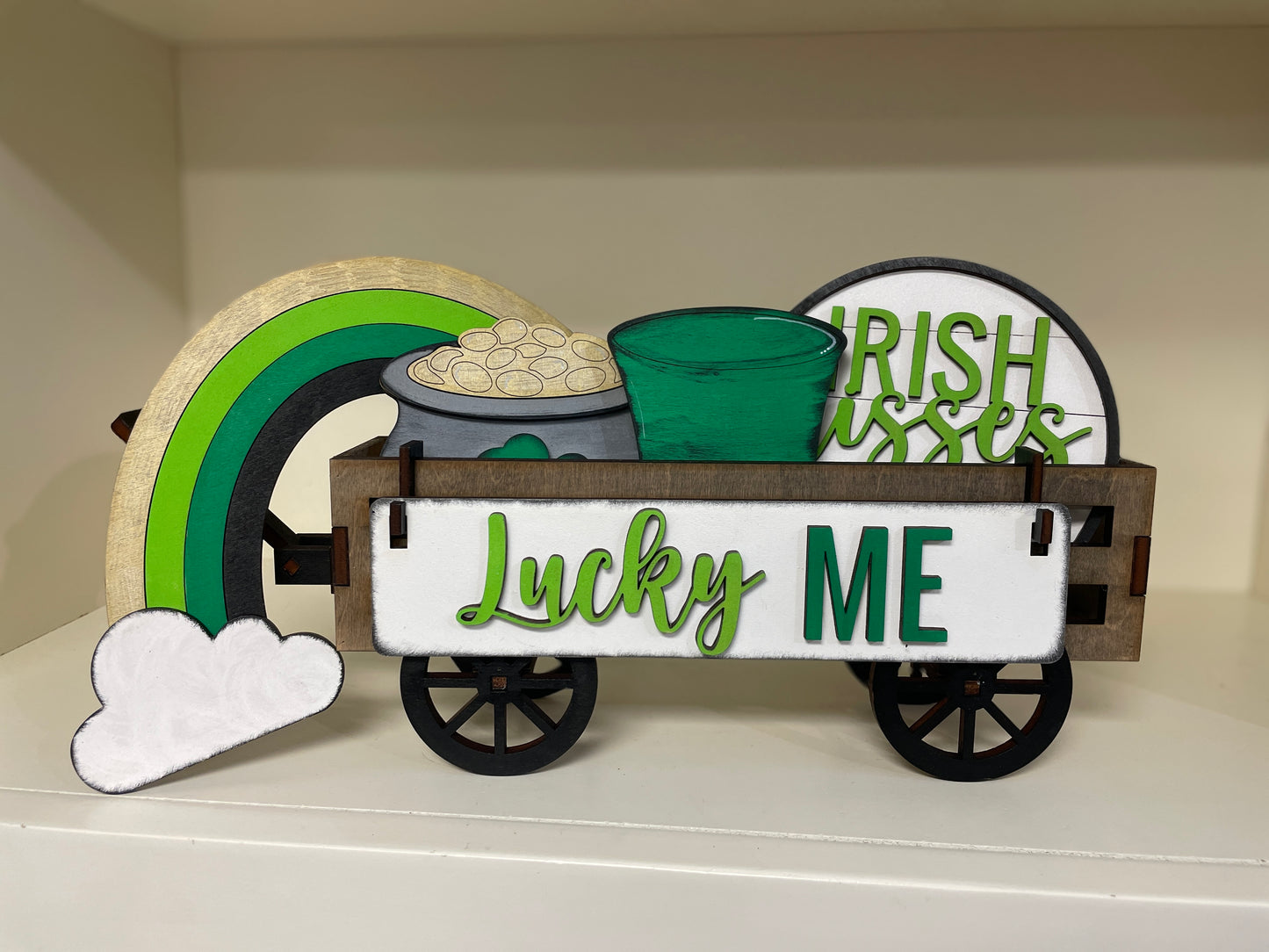 Lucky me wagon/shelf/crate set