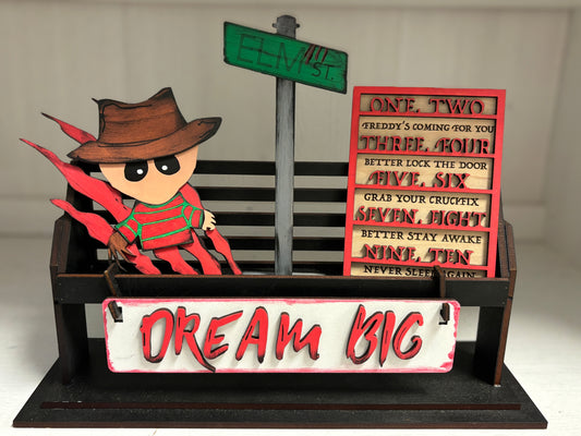 Freddy- horror interchangeable insert set for wagon and shelf