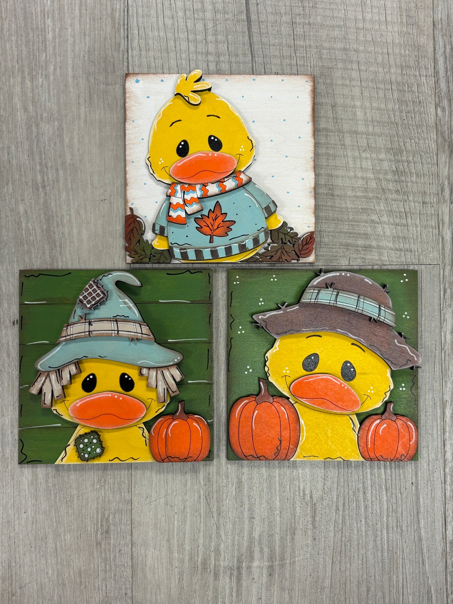 Fall - duck square inserts