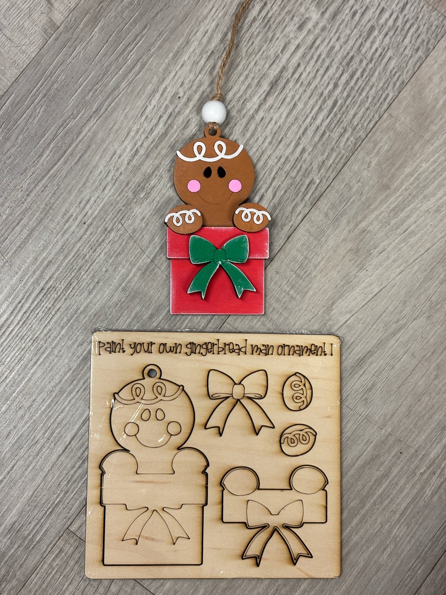 DIY ornament Kit- Christmas shapes