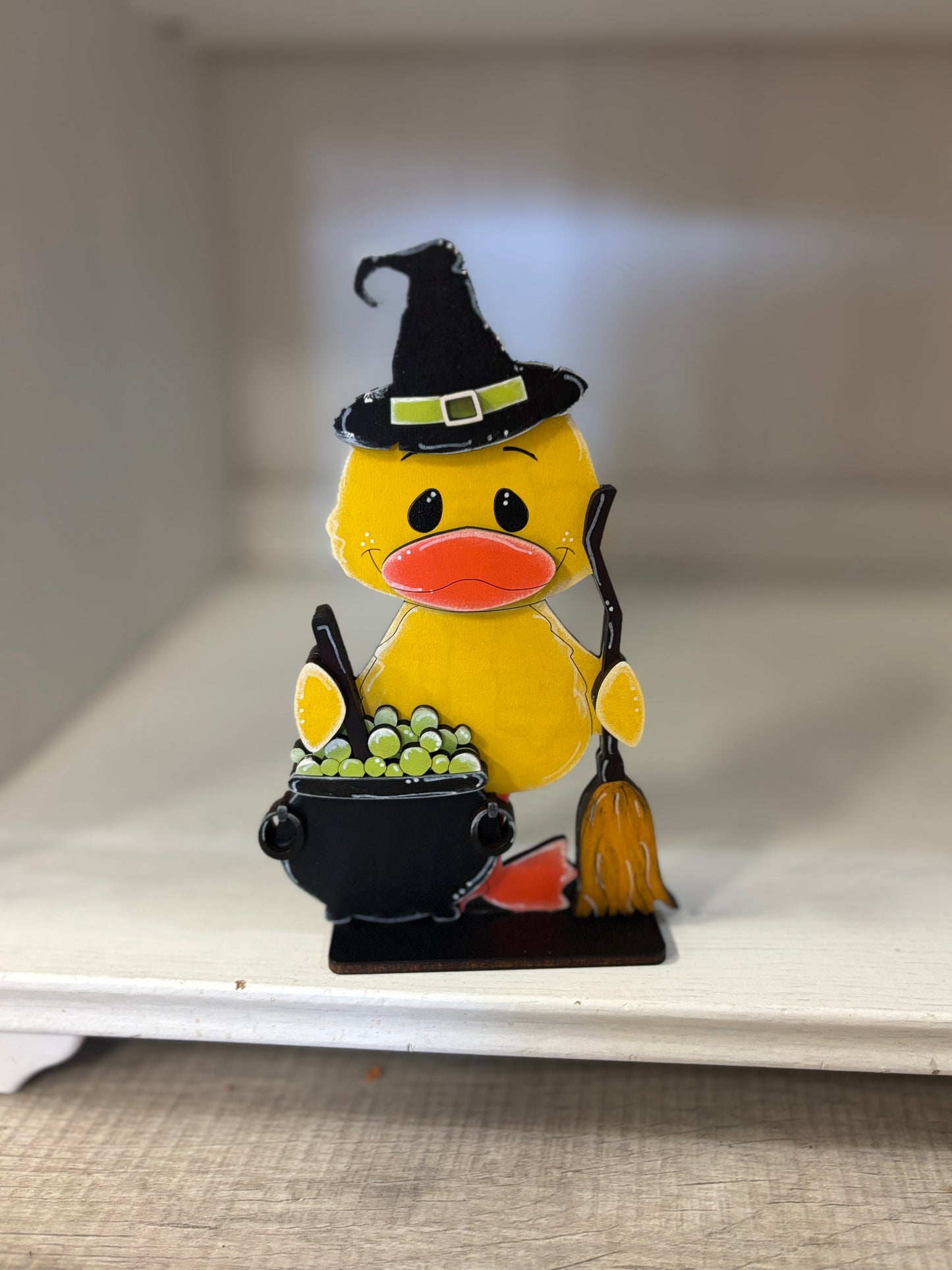 Mini standing Halloween ducks
